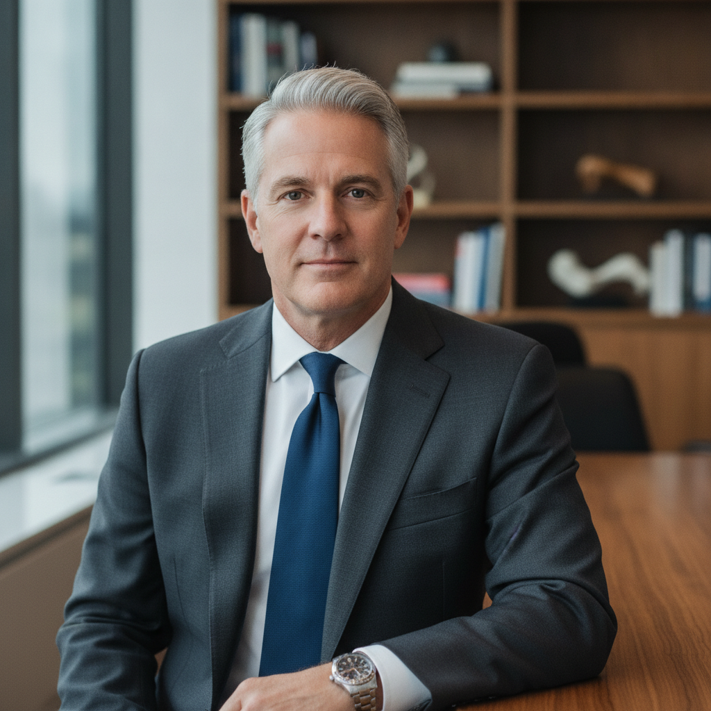 Executive headshot example
