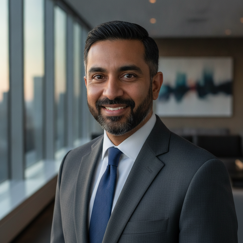 Executive headshot example
