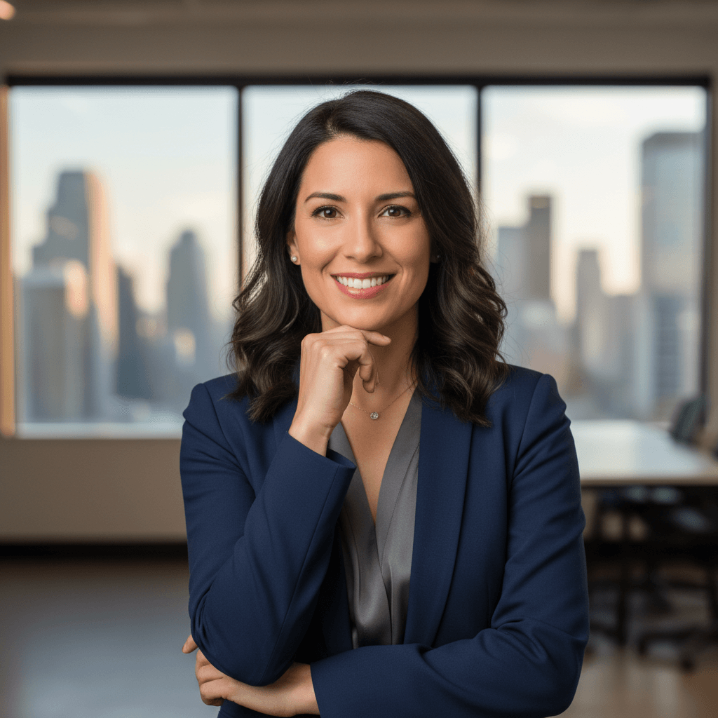 Founder sample headshot example