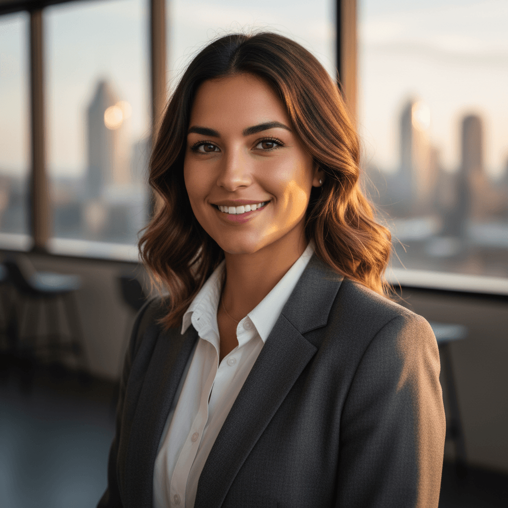 Founder sample headshot example