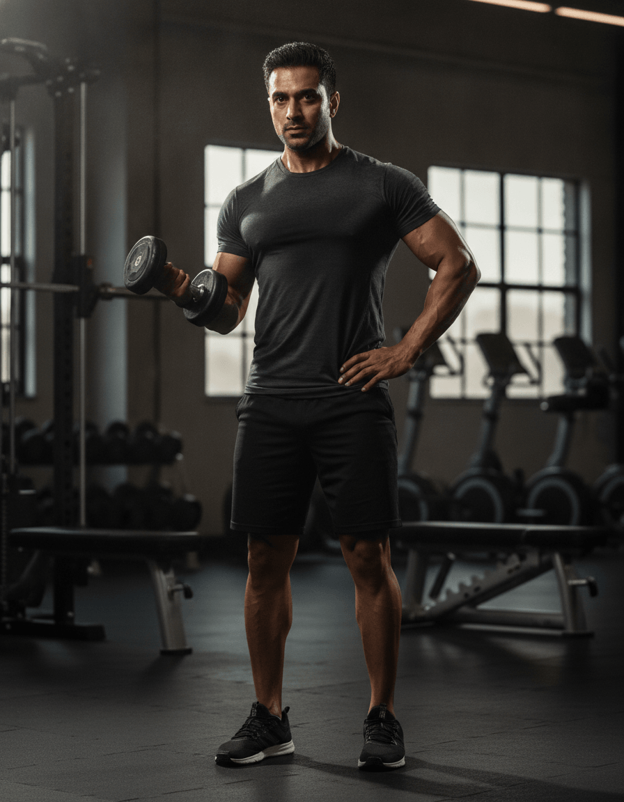 Fitness sample headshot example