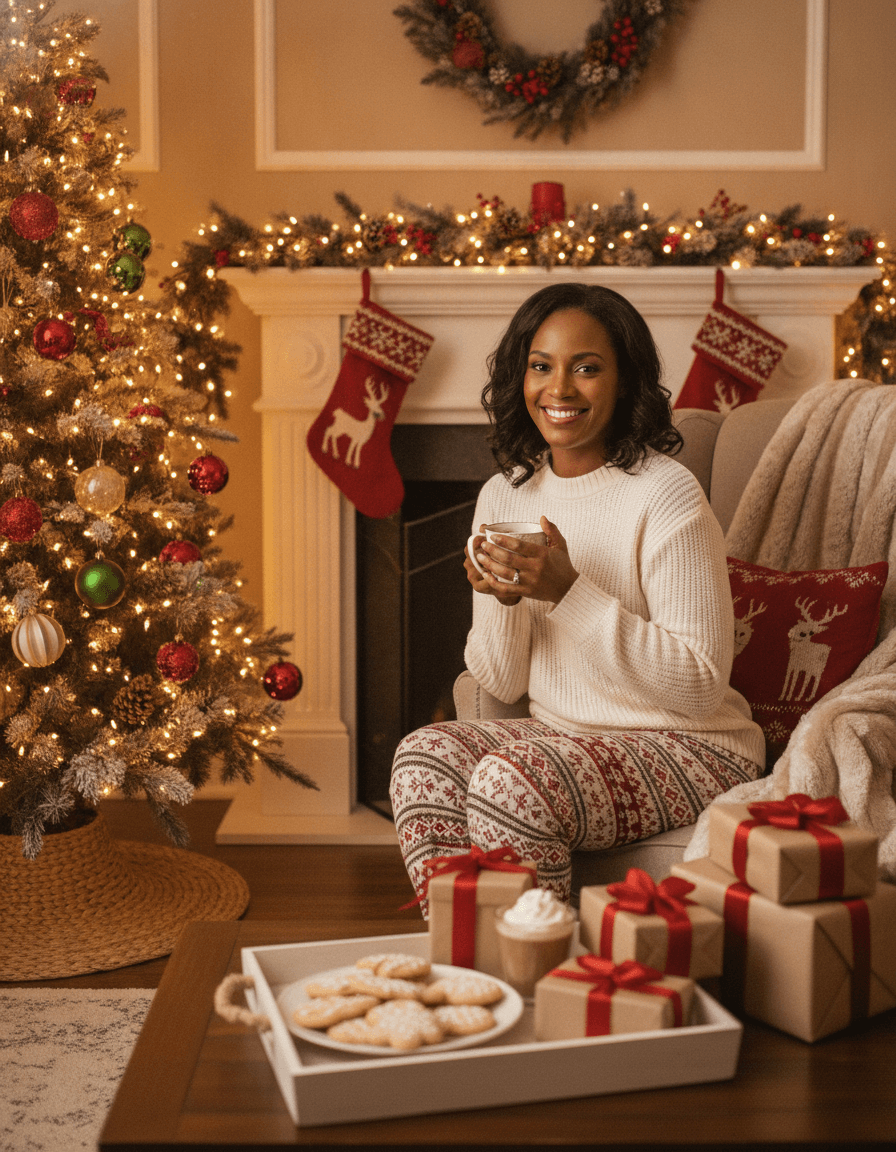 Holiday sample headshot example