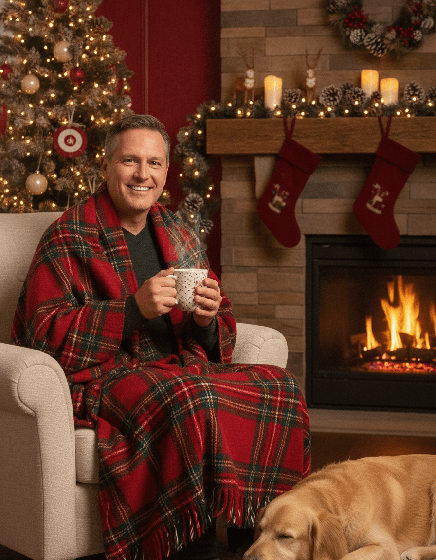 Holiday sample headshot example