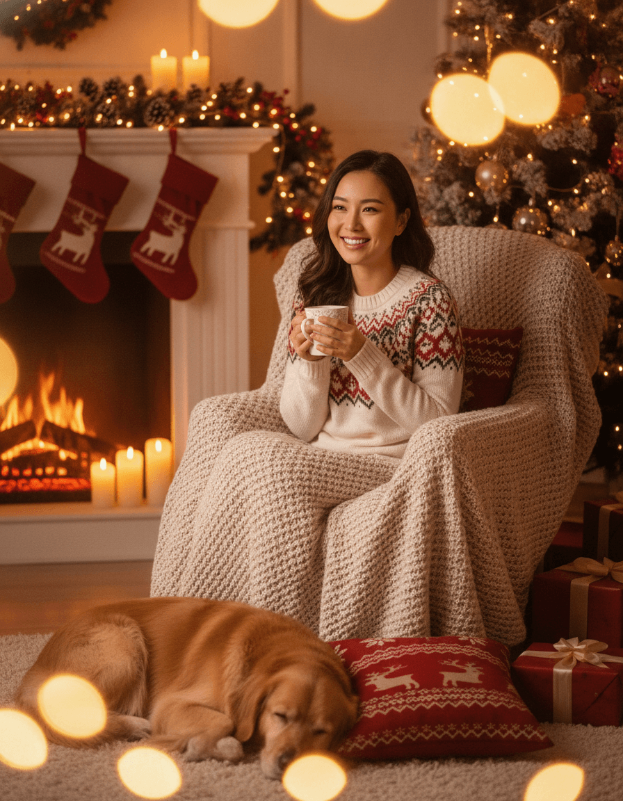 Holiday sample headshot example