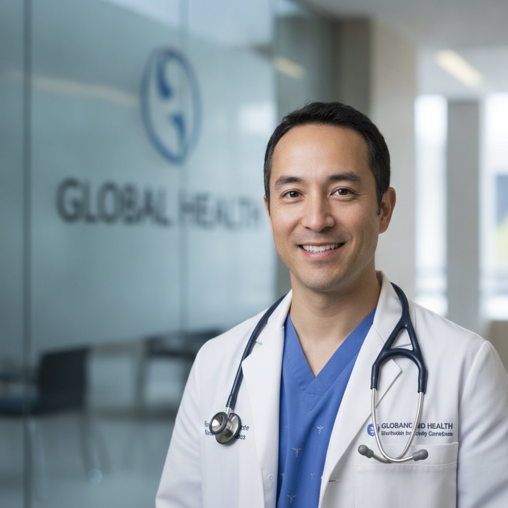 Doctor sample headshot example