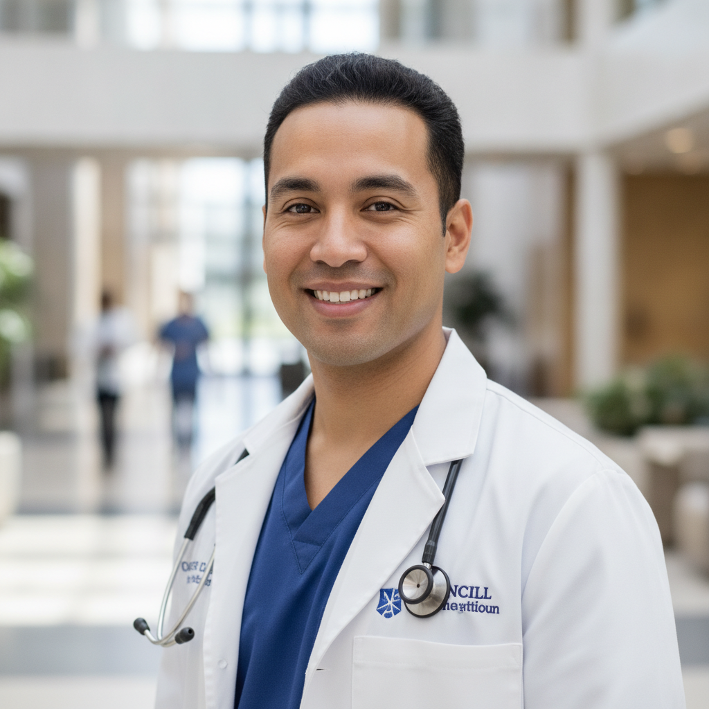 Doctor sample headshot example