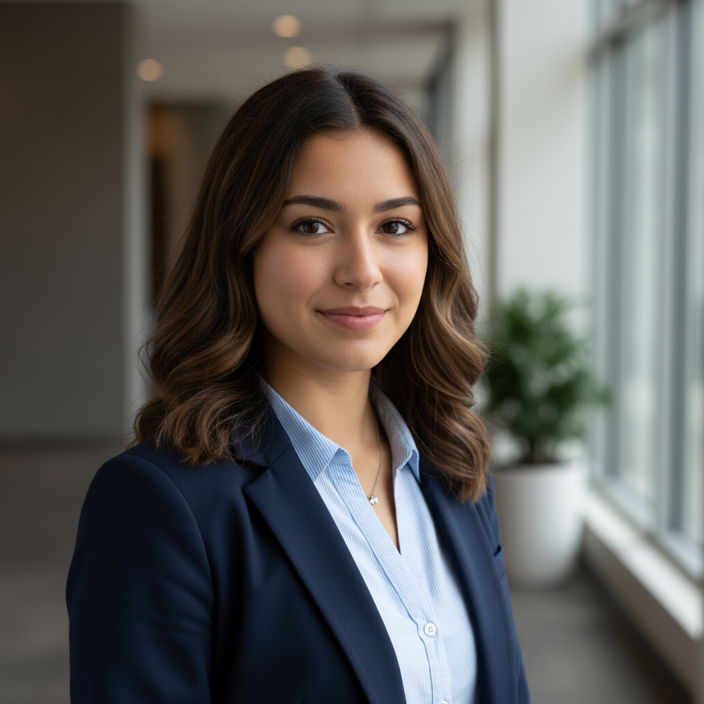 LinkedIn headshot example