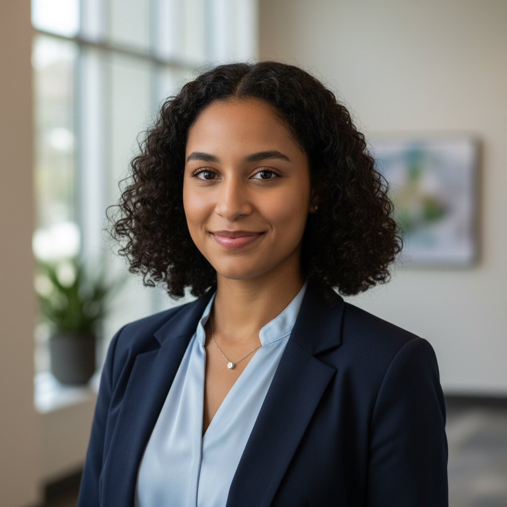 LinkedIn headshot example