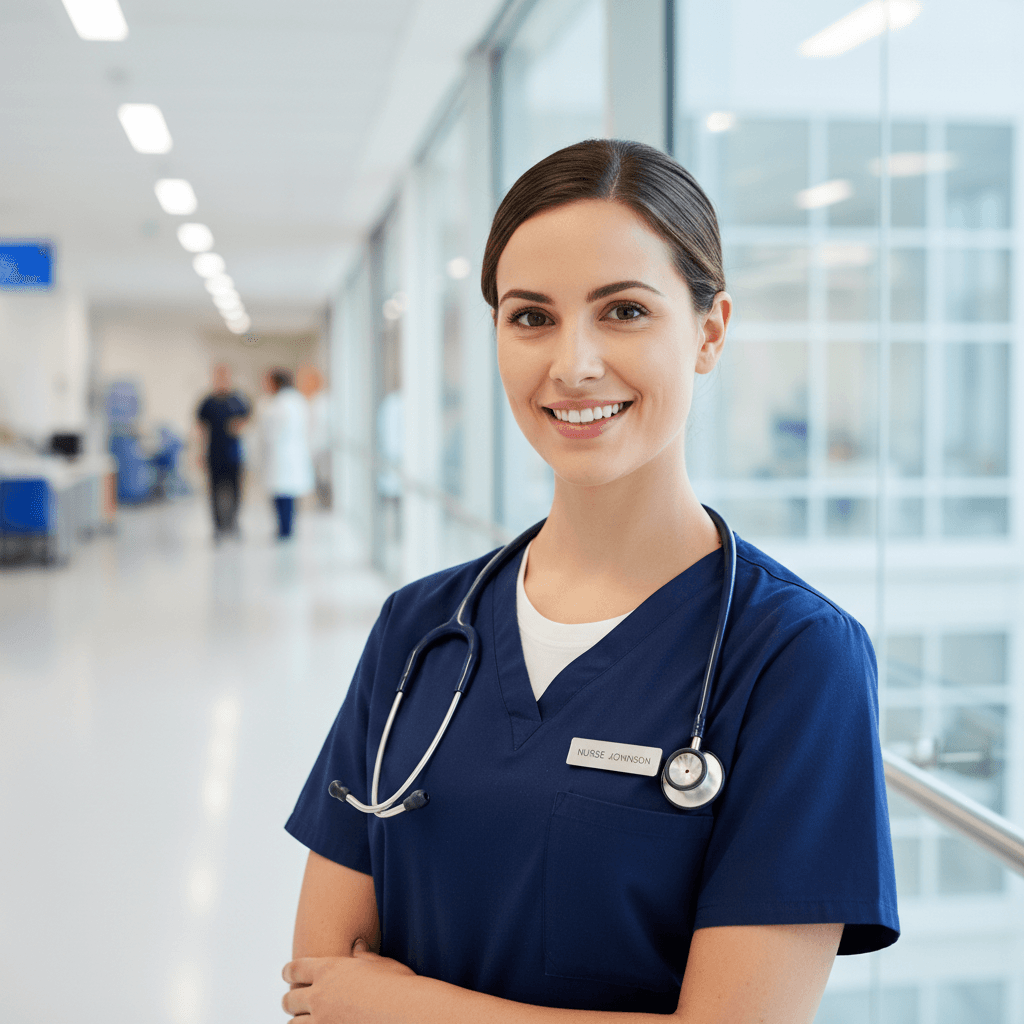 Nurse sample headshot example