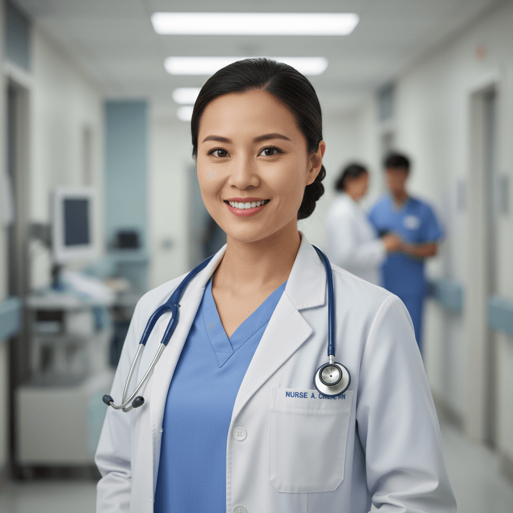 Nurse sample headshot example