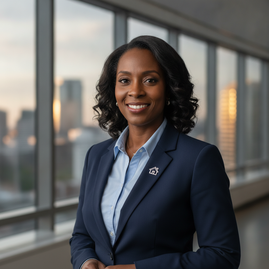Real estate headshot example