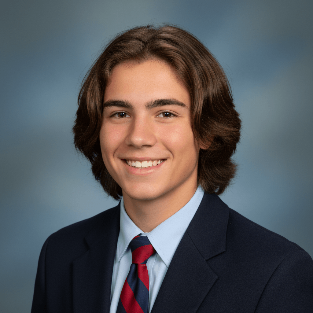 Student sample headshot example