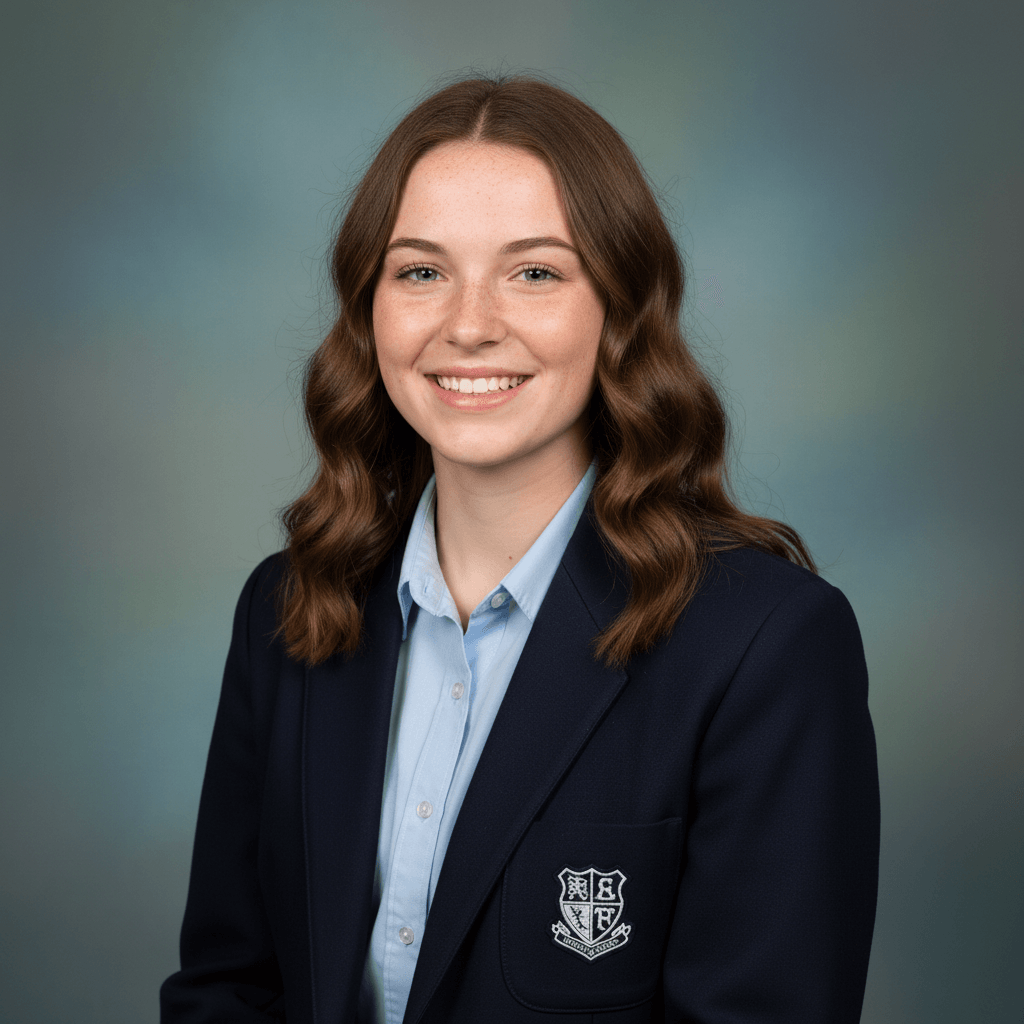 Student sample headshot example