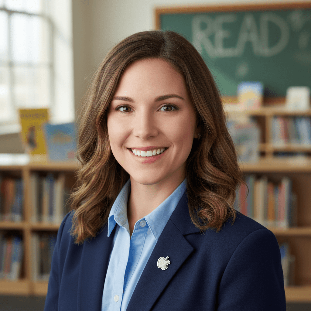 Teacher sample headshot example